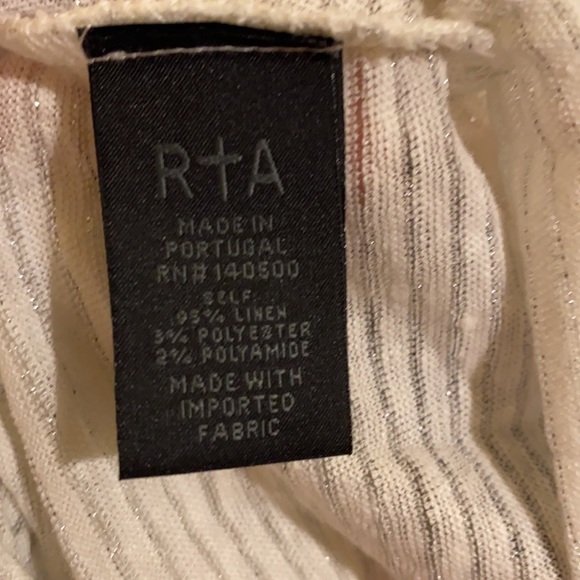 RtA Revolve Distressed Dawn Boxy Women’s Tee - Picture 6 of 6